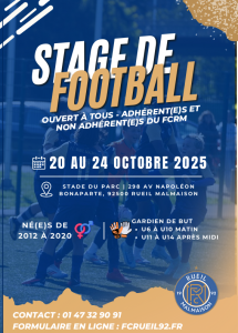 Flyer stage 1ère semaine