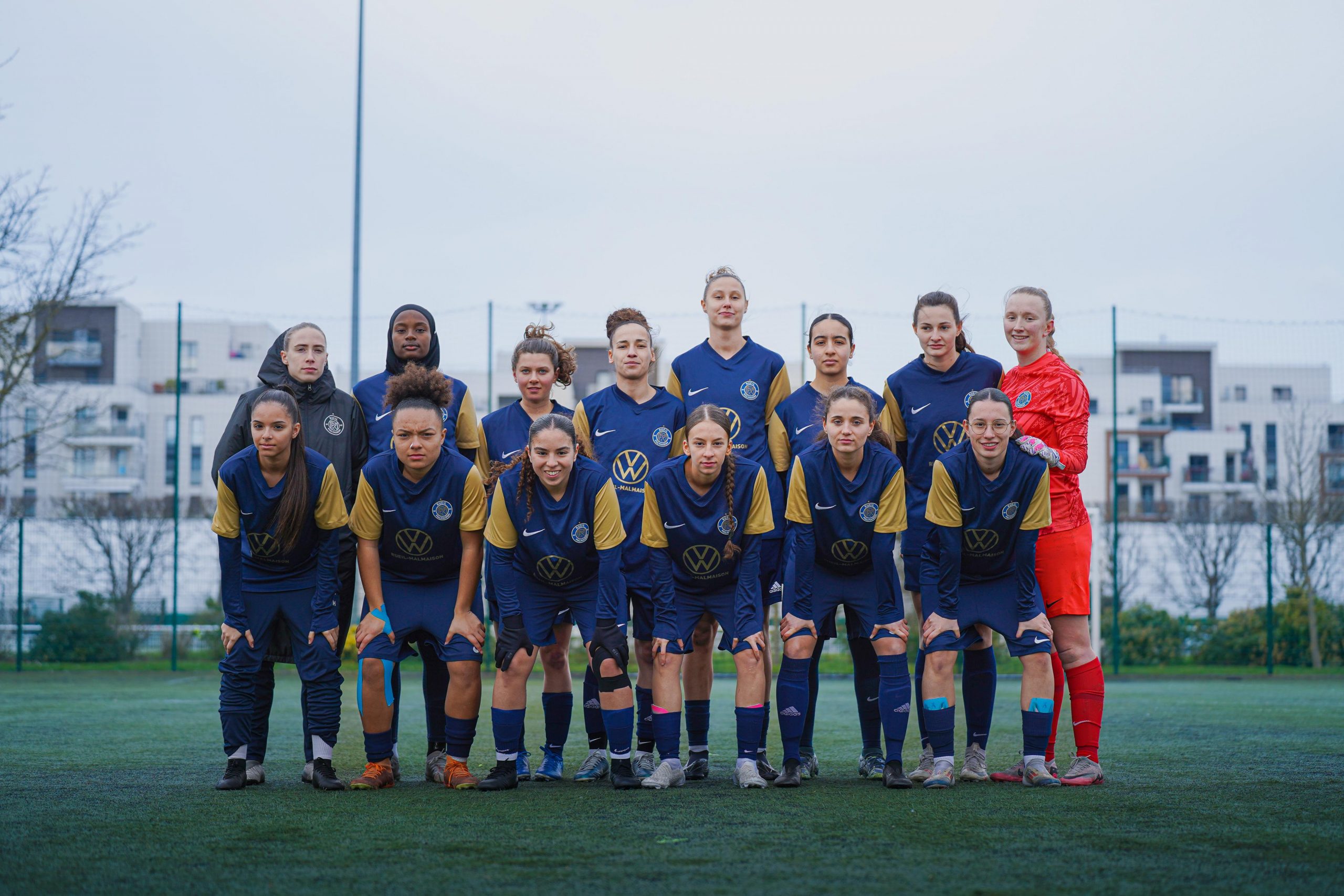 Équipe du Pôle Féminin du FC Rueil-Malmaison