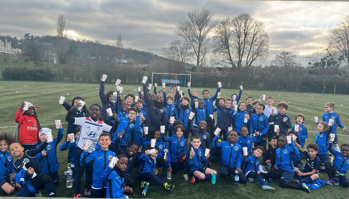 Jeunes de l'École de foot du FC Rueil-Malmaison